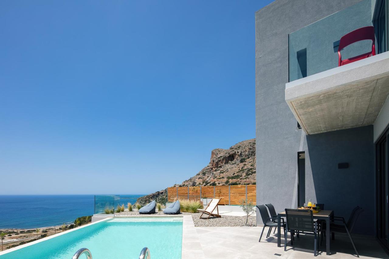 Krystallon Villas Palaiochora Dış mekan fotoğraf
