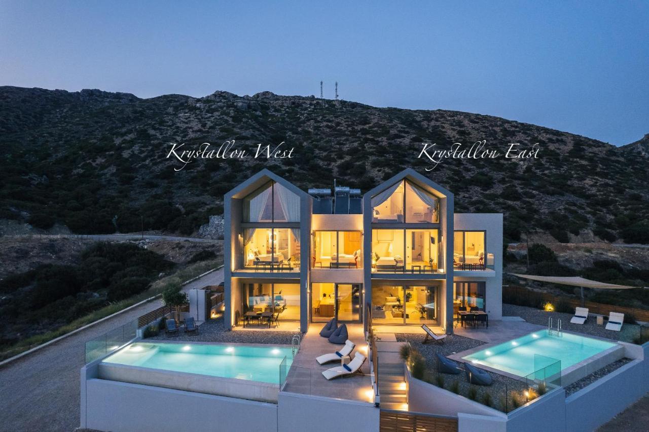 Krystallon Villas Palaiochora Dış mekan fotoğraf